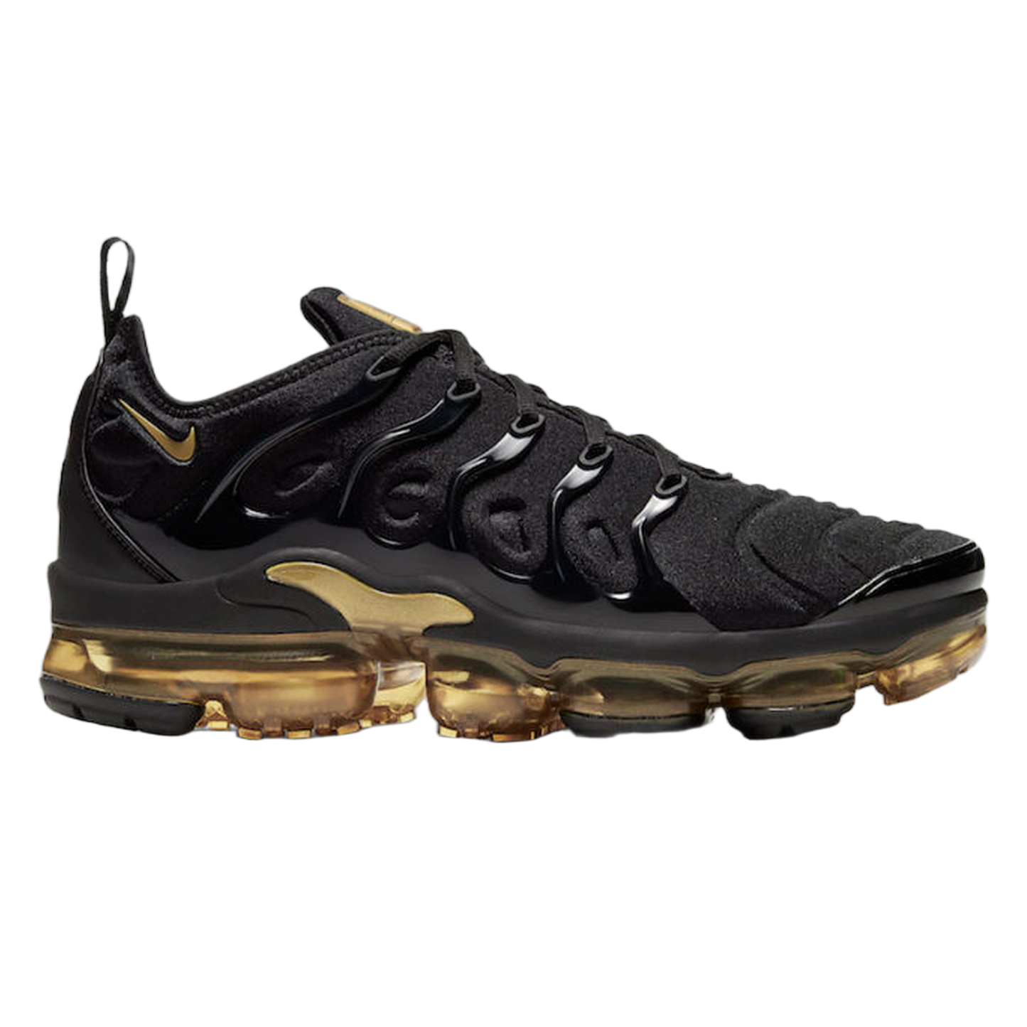 Nike Air VaporMax Plus Black Metallic Gold CW7299-001
