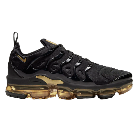 Nike Air VaporMax Plus Black Metallic Gold CW7299-001
