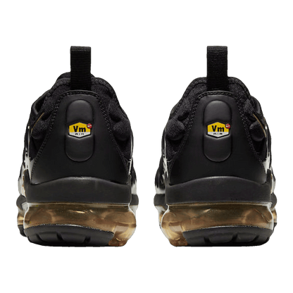 Nike Air VaporMax Plus Black Metallic Gold Back CW7299-001