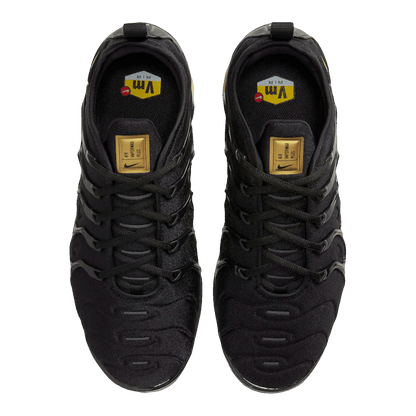 Nike Air VaporMax Plus Black Metallic Gold Oben CW7299-001