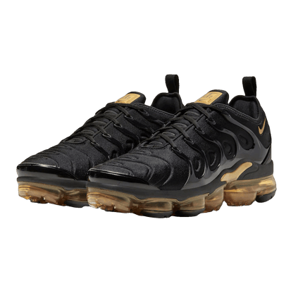 Nike Air VaporMax Plus Black Metallic Gold Side CW7299-001