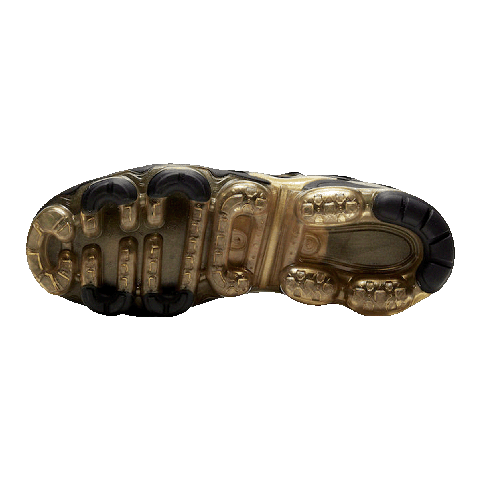 Nike Air VaporMax Plus Black Metallic Gold Sohle CW7299-001
