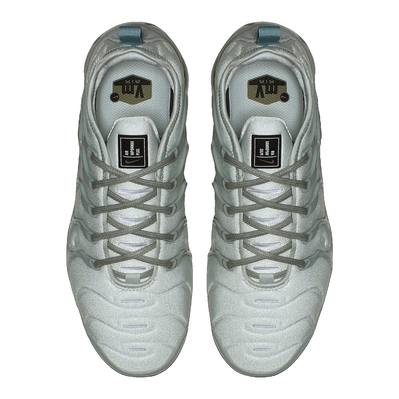Nike Air VaporMax Plus Light Silver Mica Green (W) Oben