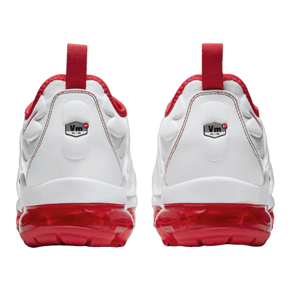 Nike Air VaporMax Plus White Red Back