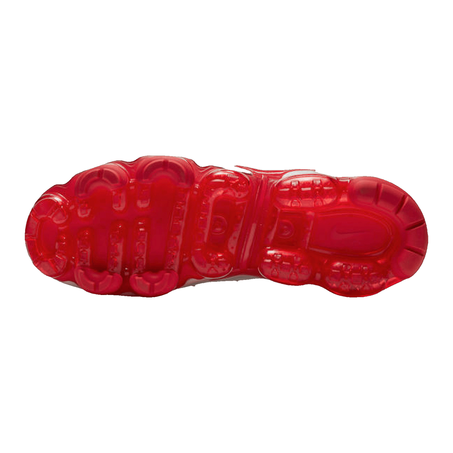 Nike Air VaporMax Plus White Red Sohle