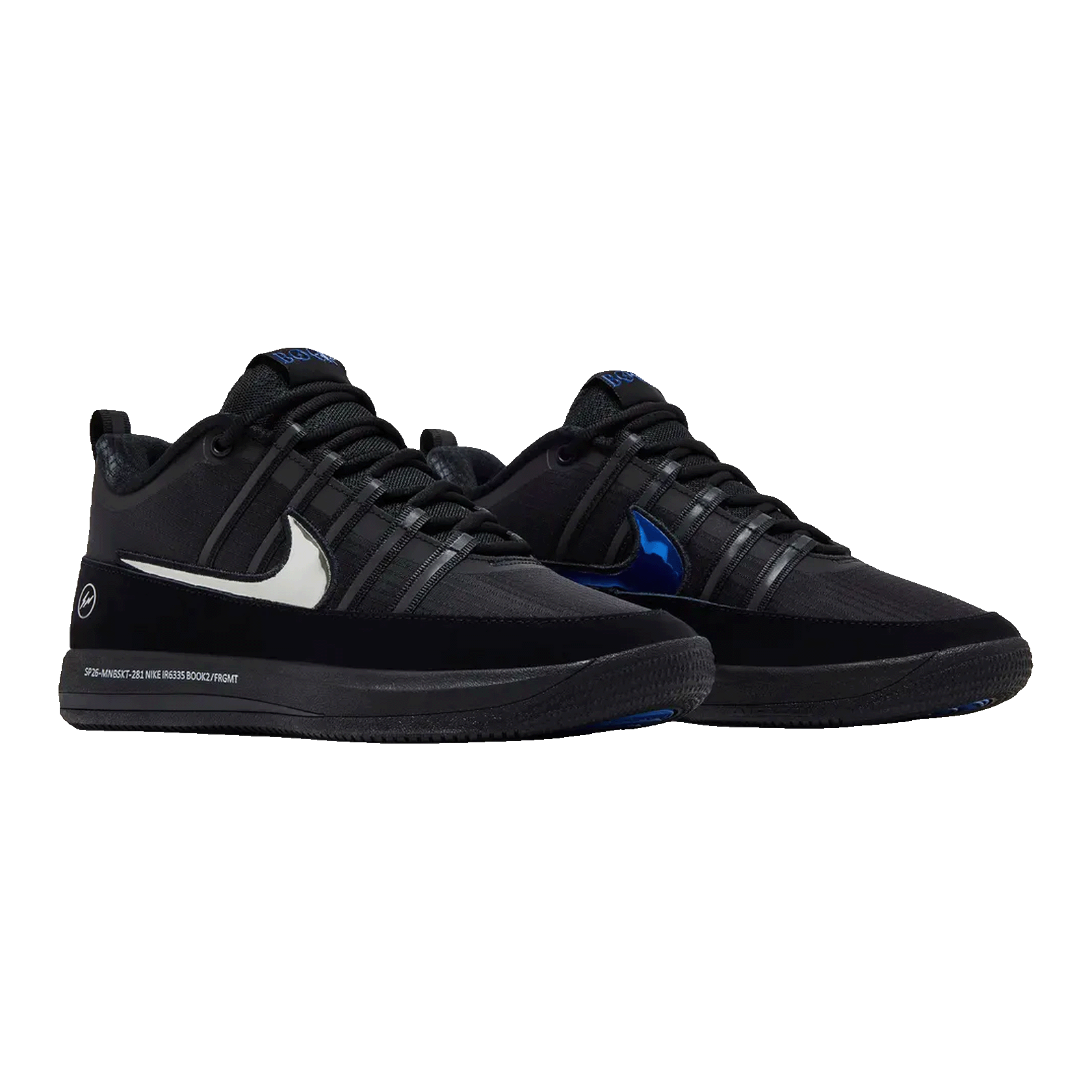 Nike Book 2 LE Premium Fragment Warning Label Side IR6335-001