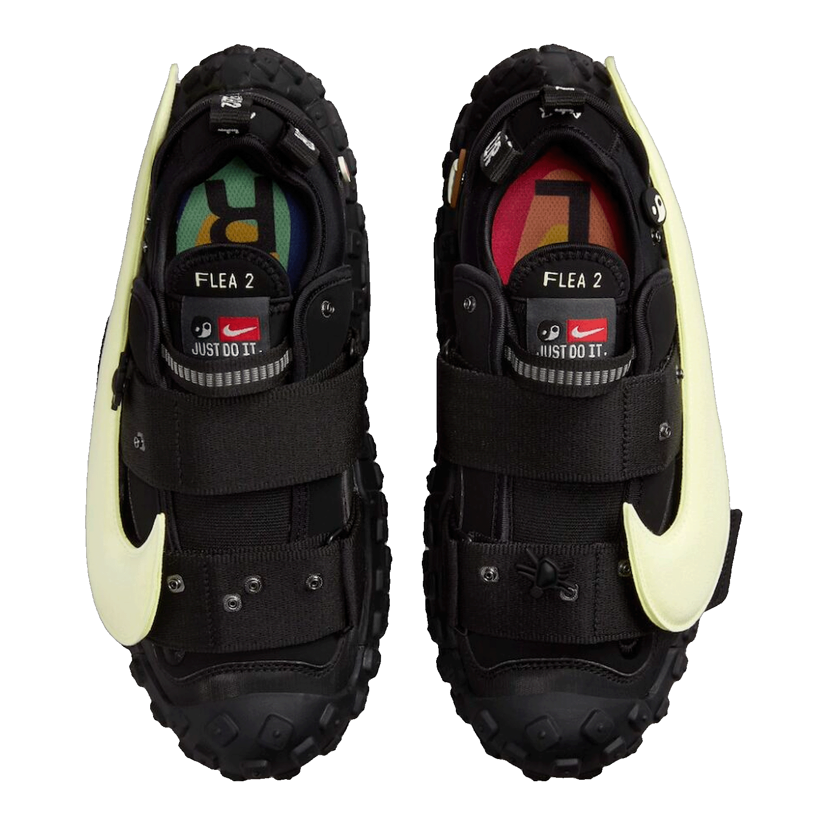 Nike CPFM Air Flea 2 Cactus Plant Flea Market Black Alabaster Oben
