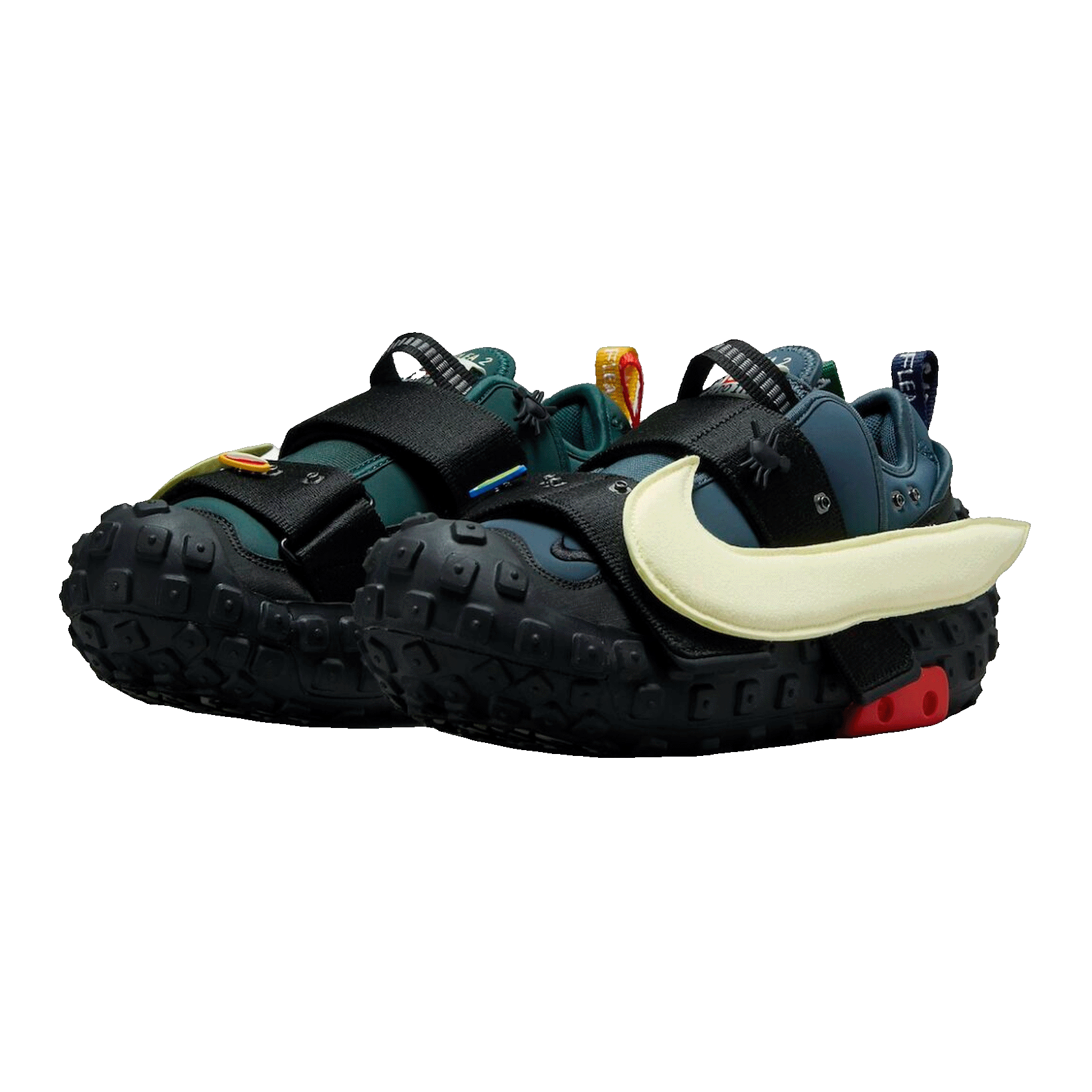 Nike CPFM Air Flea 2 Cactus Plant Flea Market Faded Spruce Side