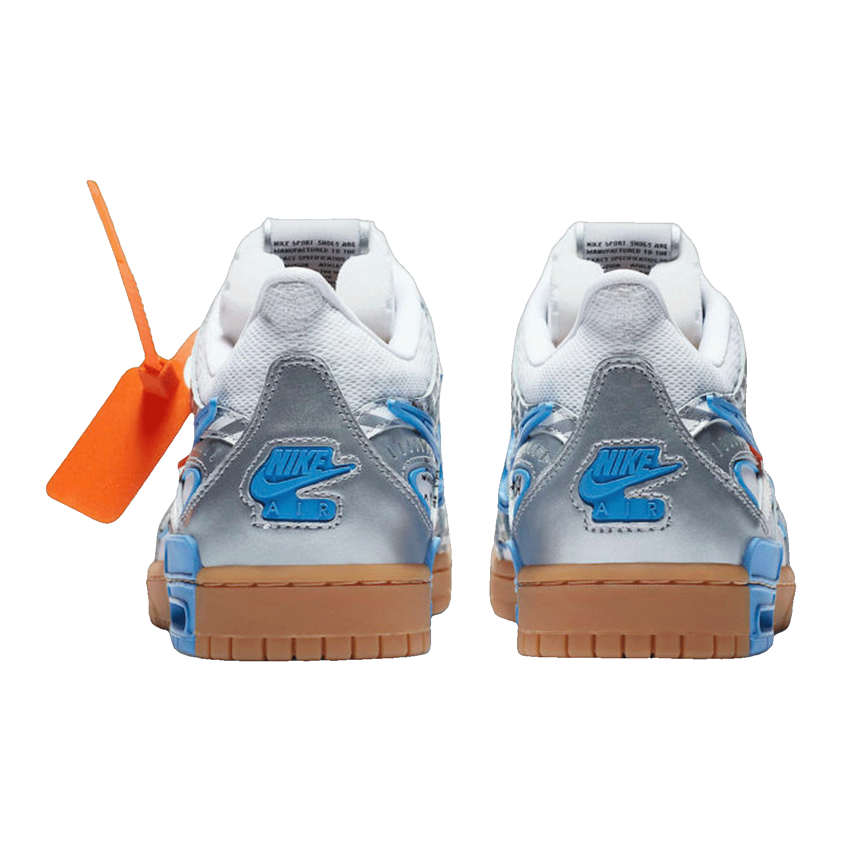 Nike Air Rubber Dunk Off-White UNC CU6015-100