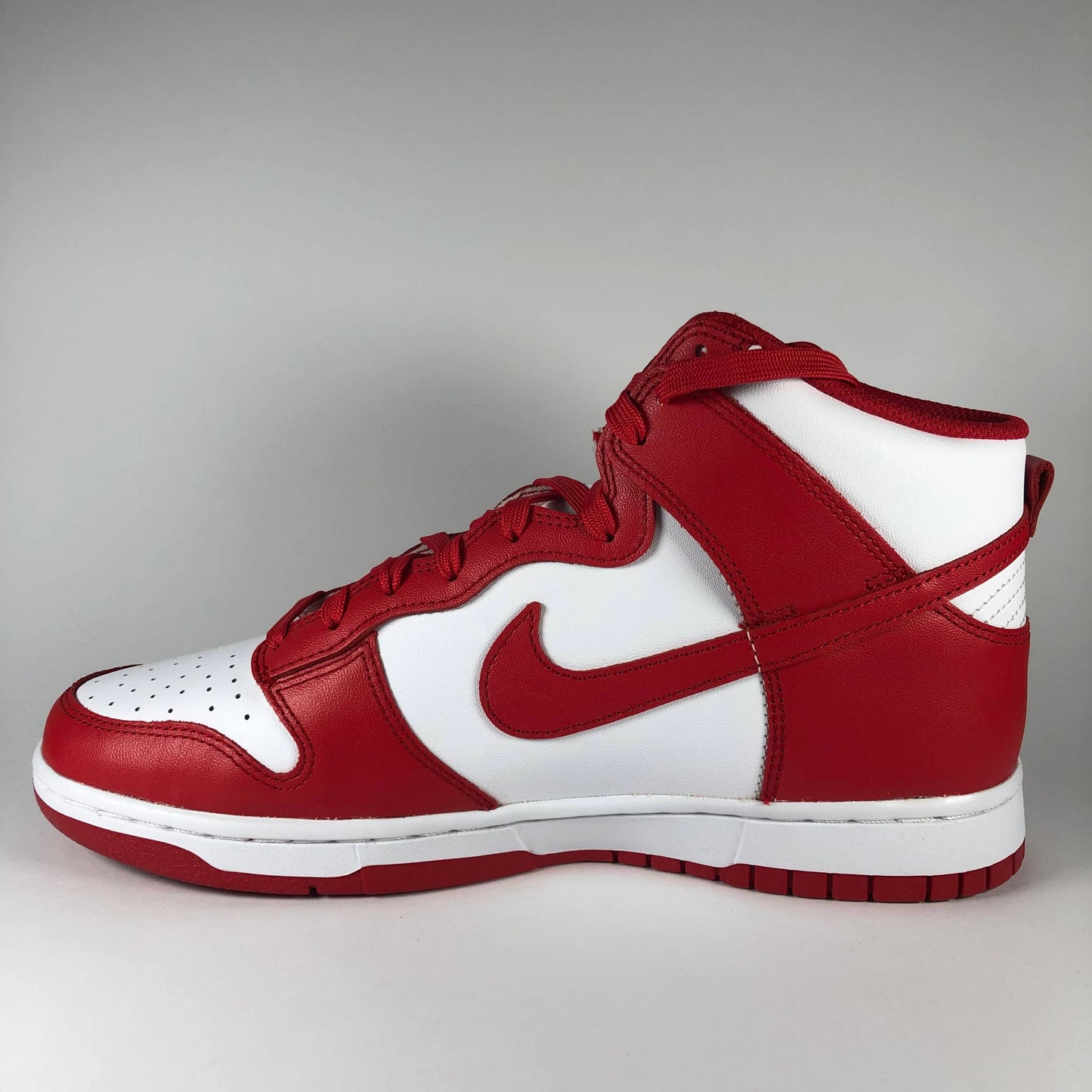 Nike Dunk High Championship White Red Rechts