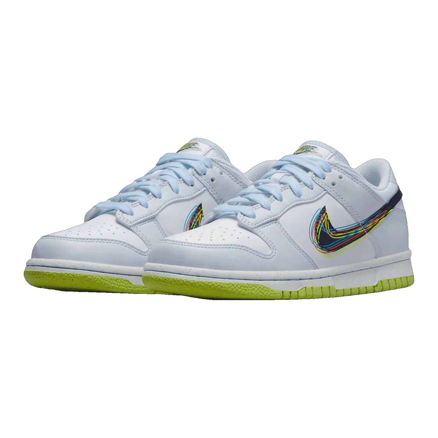 Nike Dunk Low 3D Swoosh Grey (GS) DV3478-100