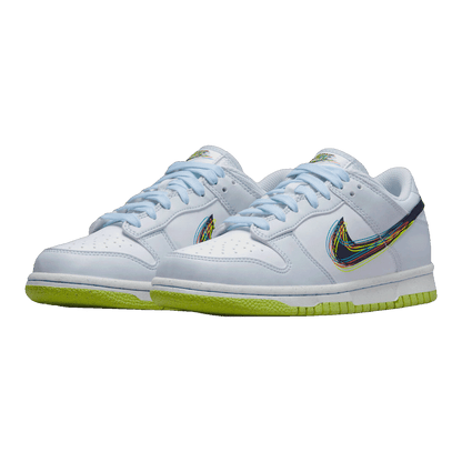 Nike Dunk Low 3D Swoosh Grey (GS) DV3478-100