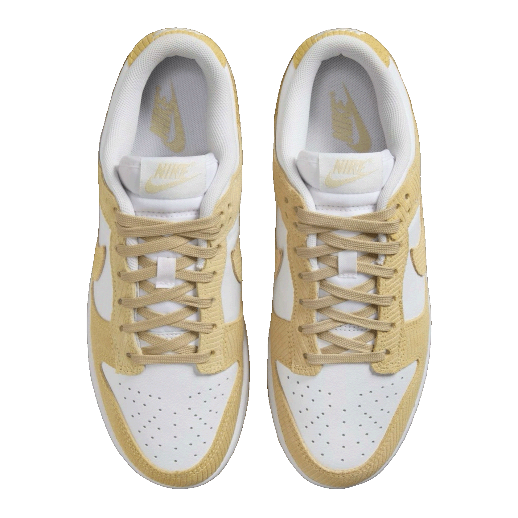 Nike Dunk Low Alabaster Corduroy (W) Oben FN7167-700