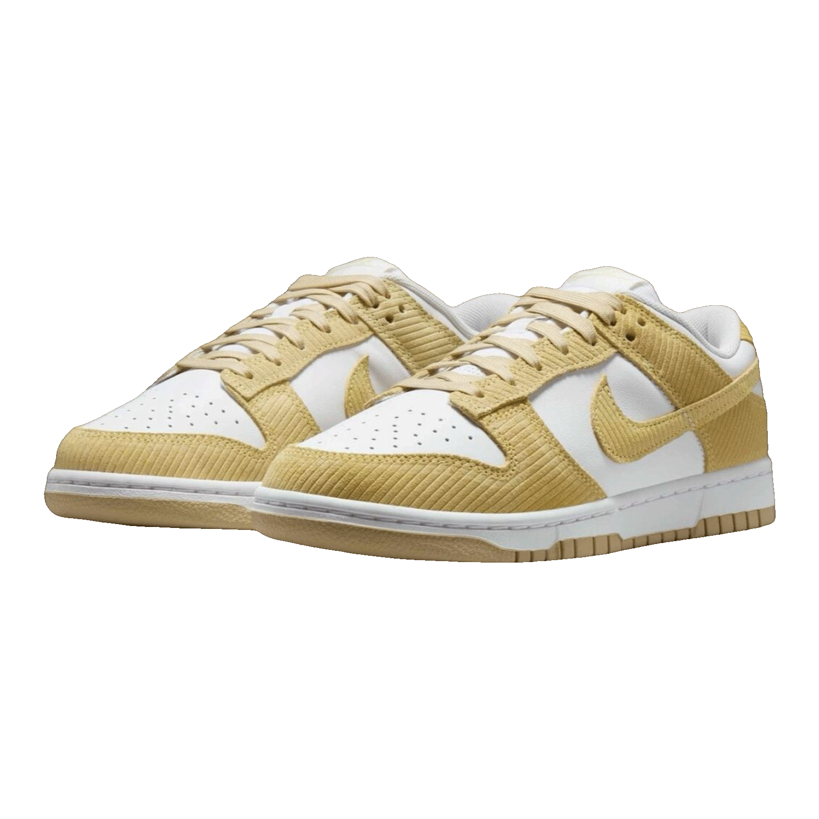 Nike Dunk Low Alabaster Corduroy (W) Side FN7167-700
