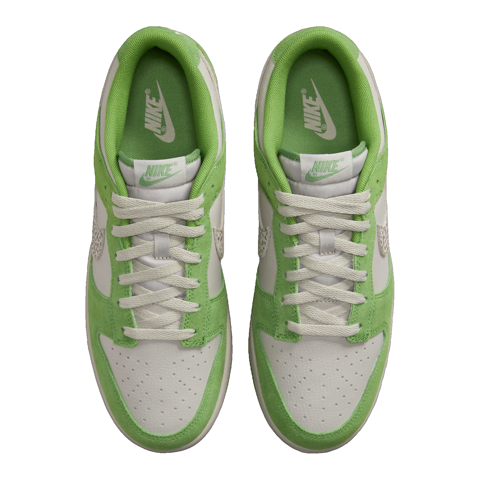 Nike Dunk Low AS Safari Swoosh Chlorophyll Oben DR0156-300