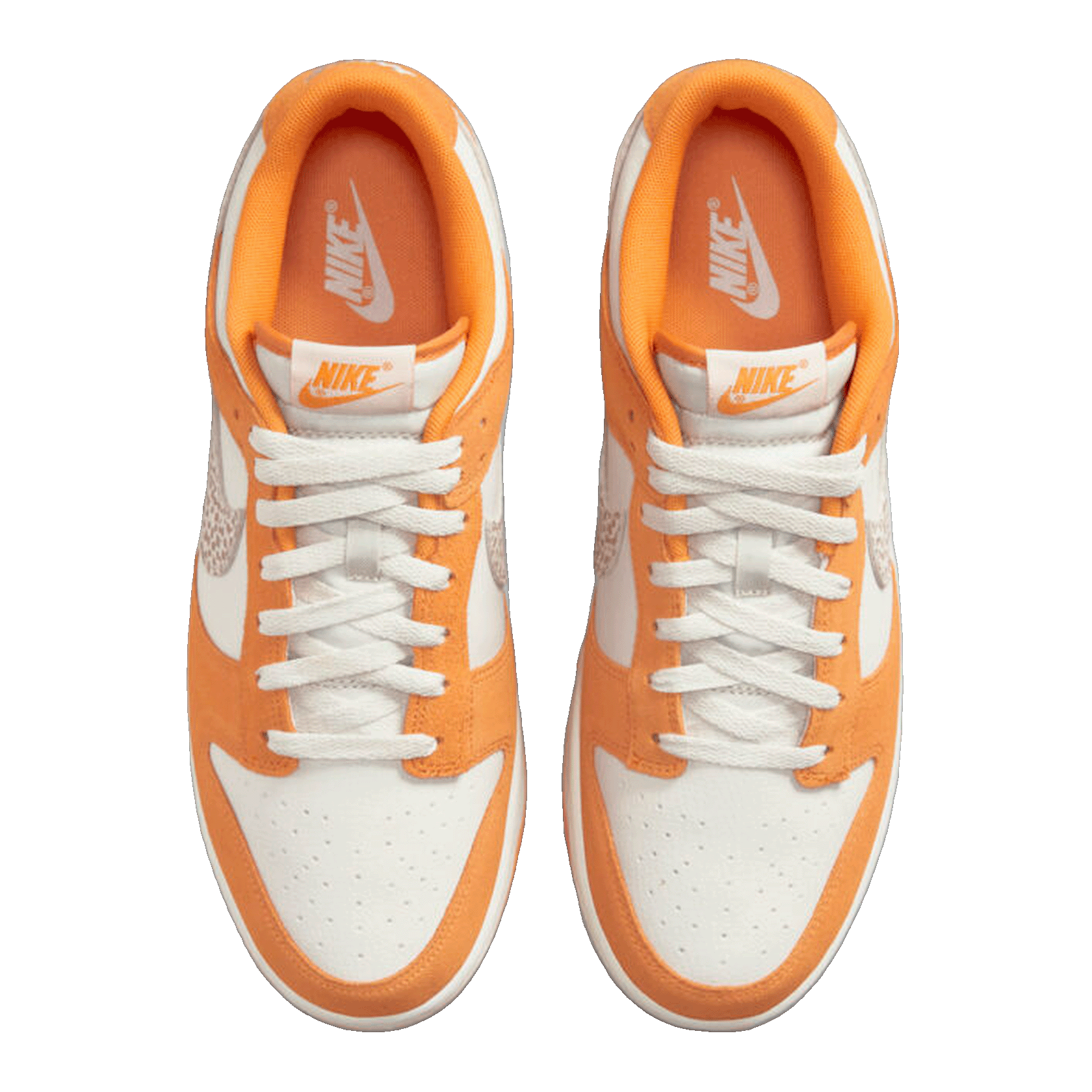 Nike Dunk Low AS Safari Swoosh Kumquat Oben DR0156-800