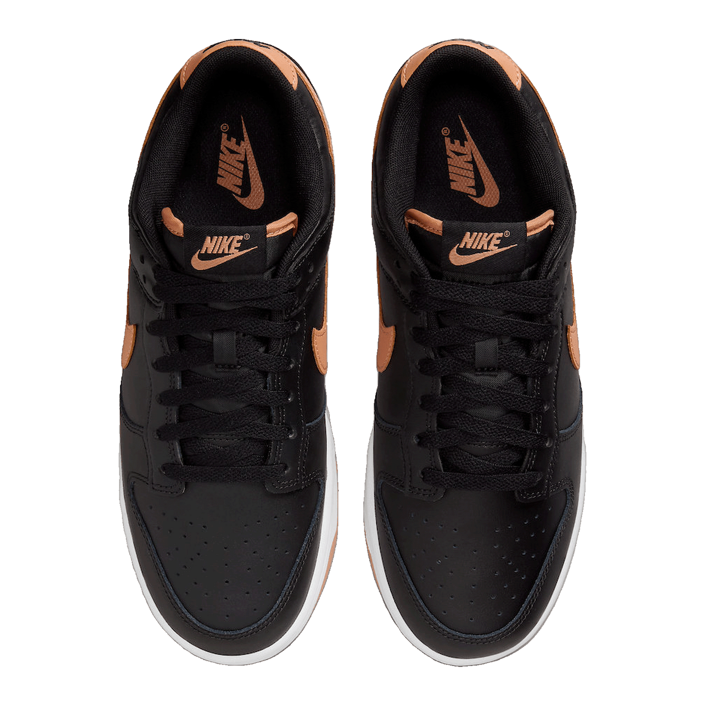 Nike Dunk Low Black Amber Brown DV0831-004