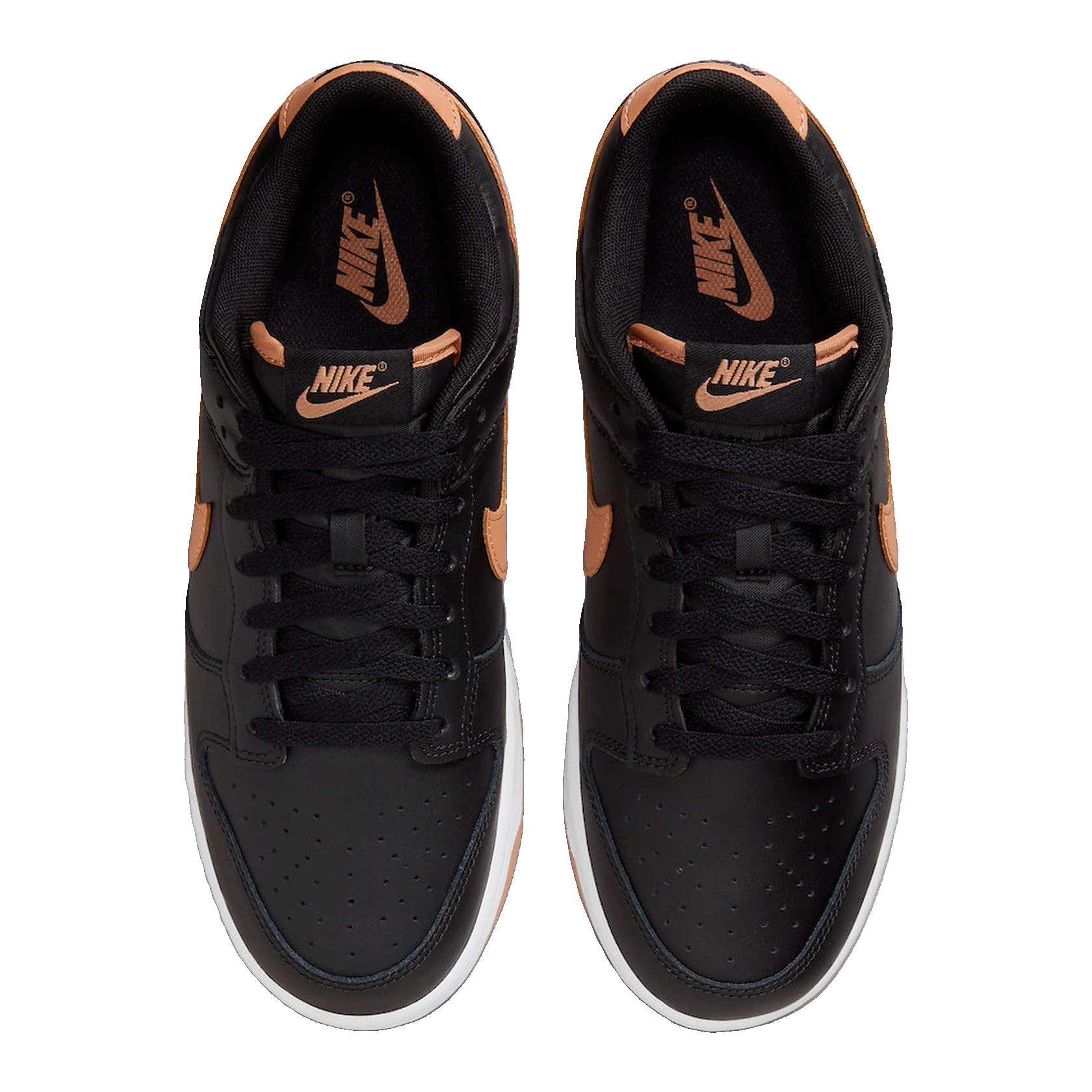 Nike Dunk Low Black Amber Brown DV0831-004