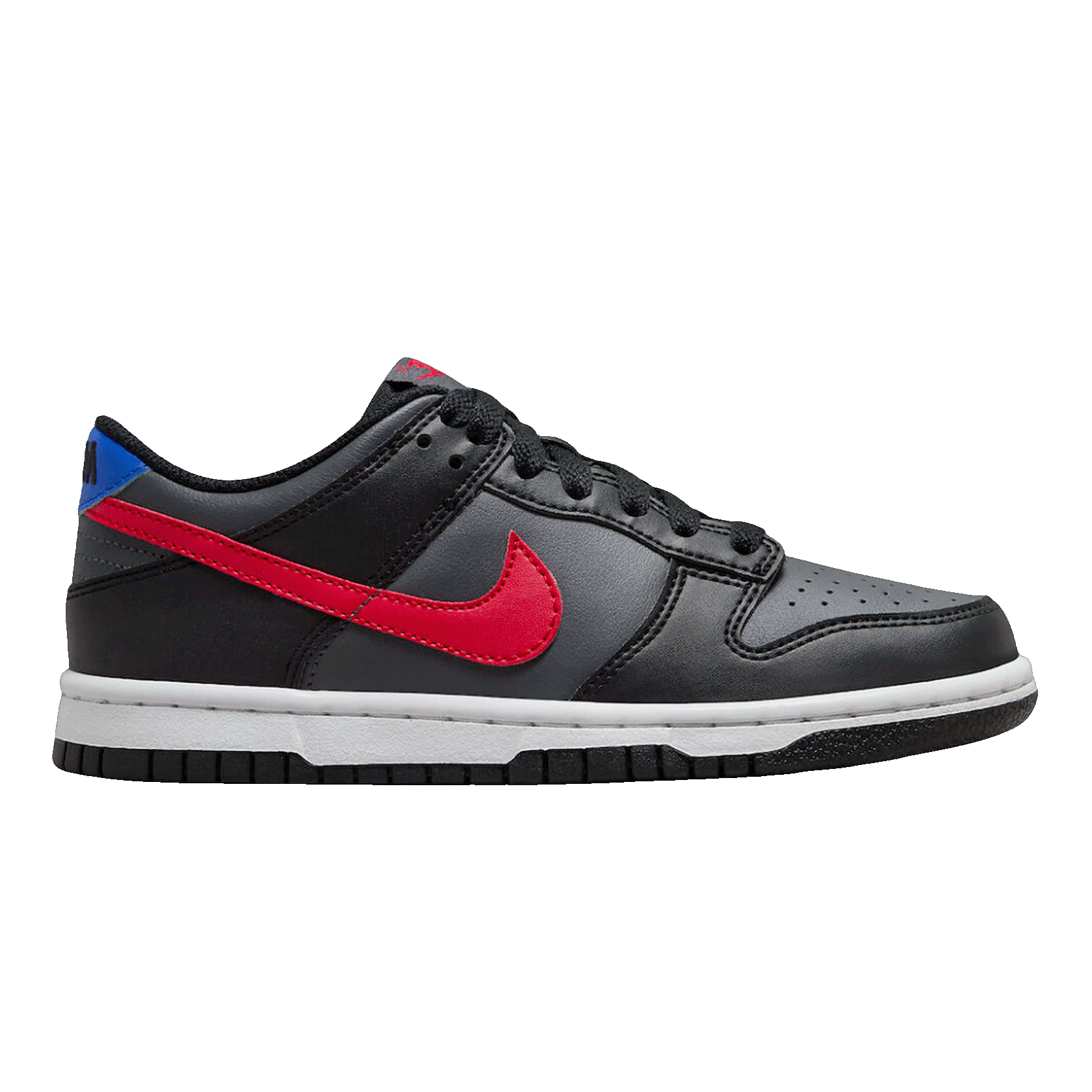 Nike Dunk Low Black Racer Blue University Red (GS) FV0373-001