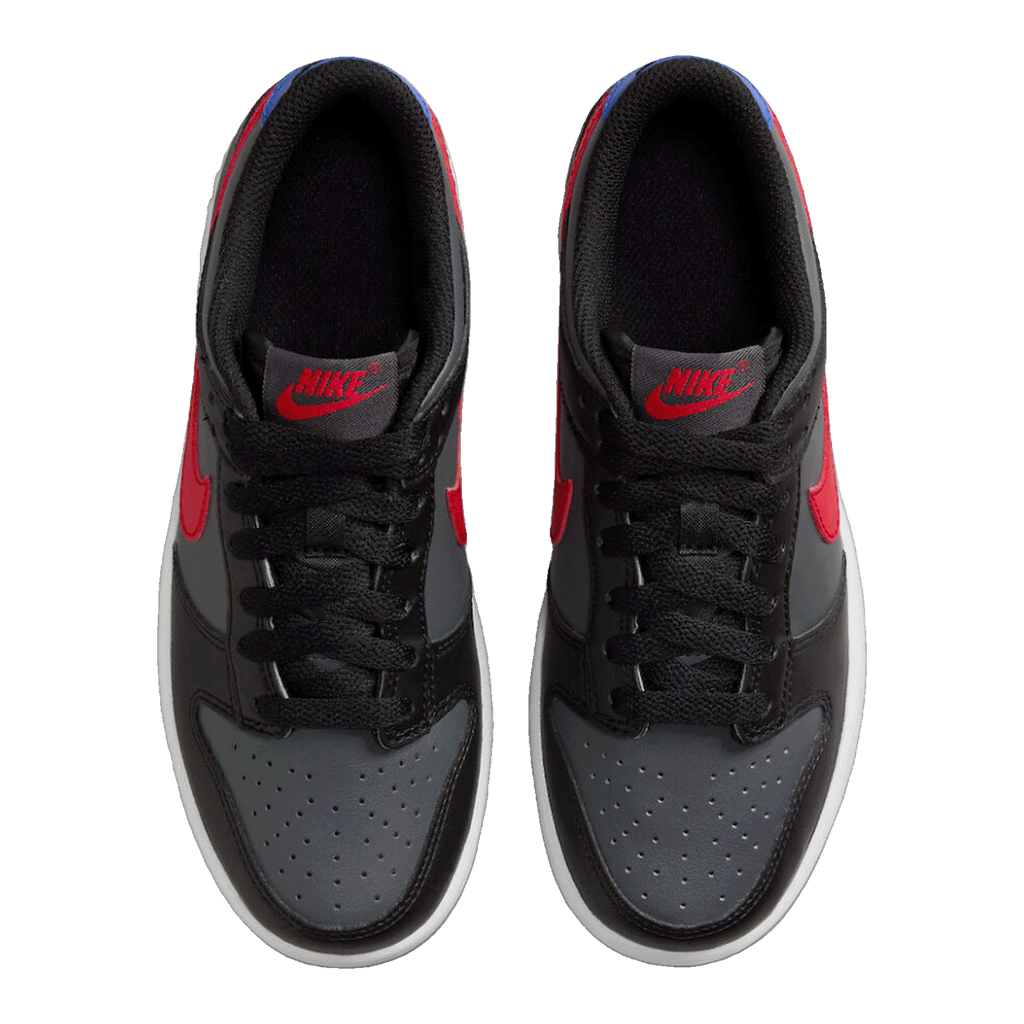 Nike Dunk Low Black Racer Blue University Red (GS) FV0373-001