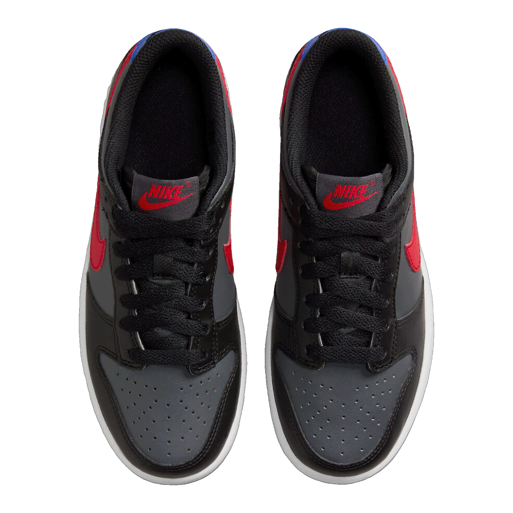 Nike Dunk Low Black Racer Blue University Red (GS) FV0373-001