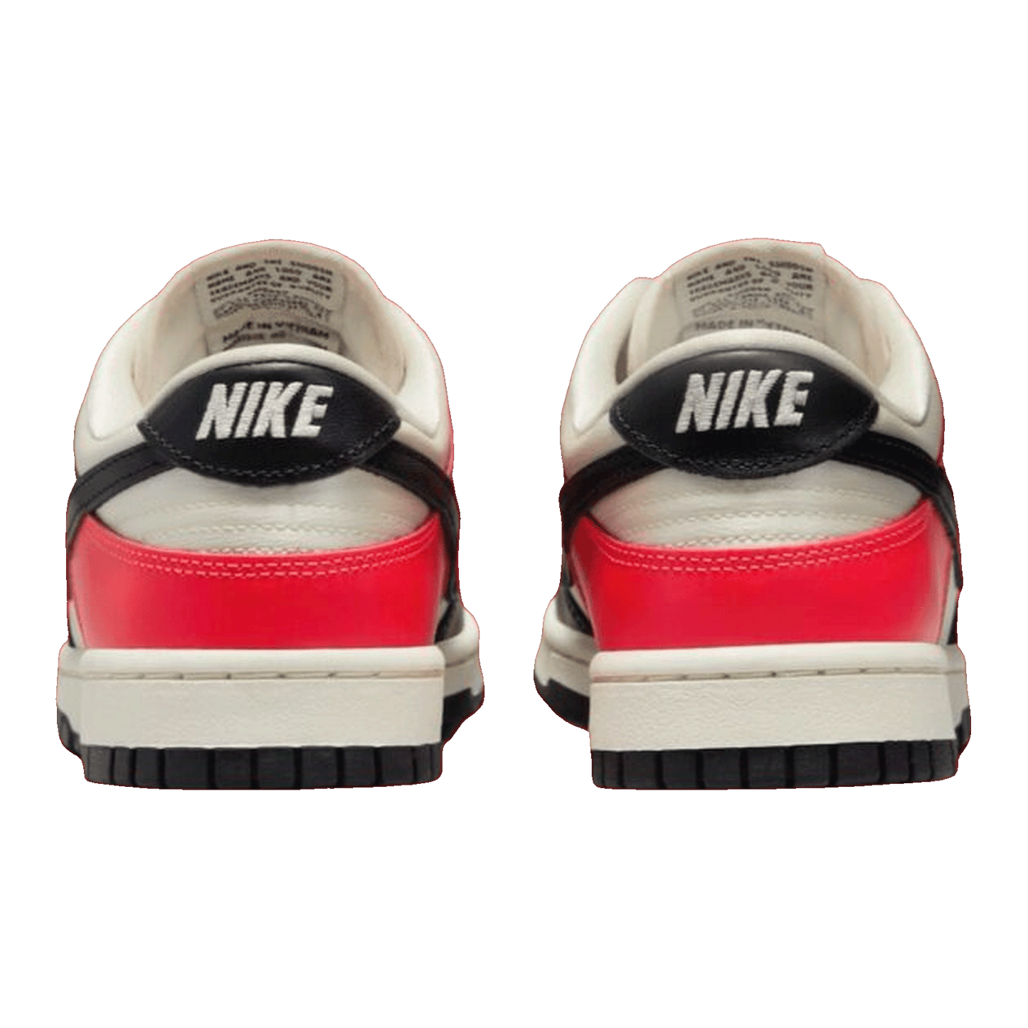 Nike Dunk Low Black Toe Bright Crimson (W) HQ3423-635