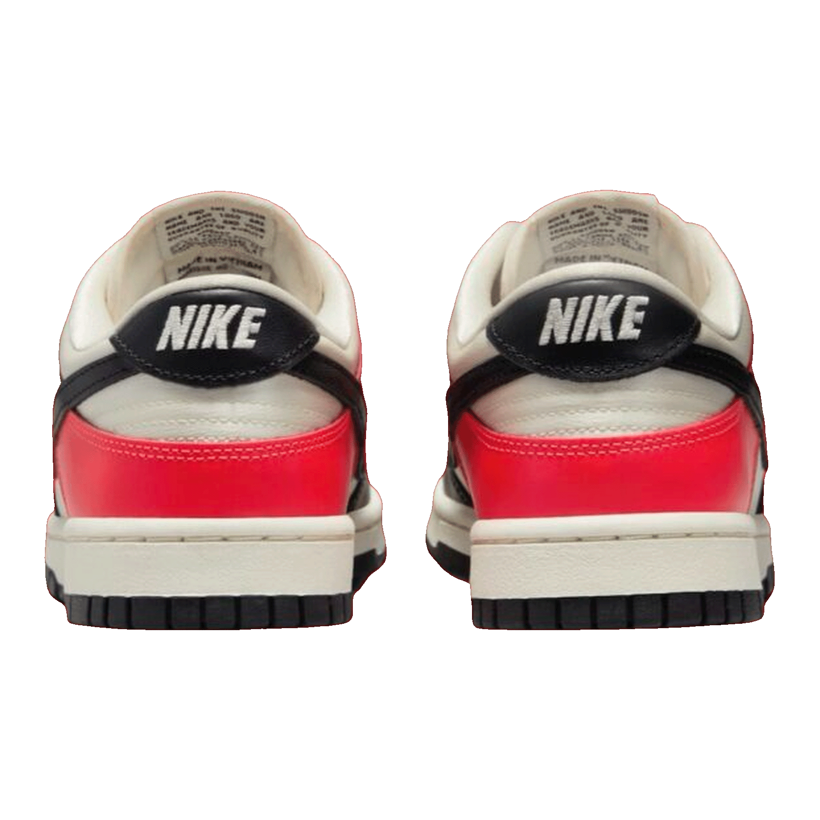 Nike Dunk Low Black Toe Bright Crimson (W) HQ3423-635