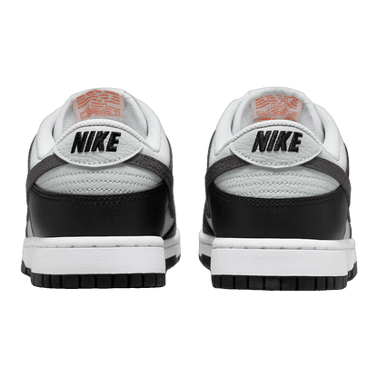 Nike Dunk Low Black Total Orange Mini Swoosh FN7808-001