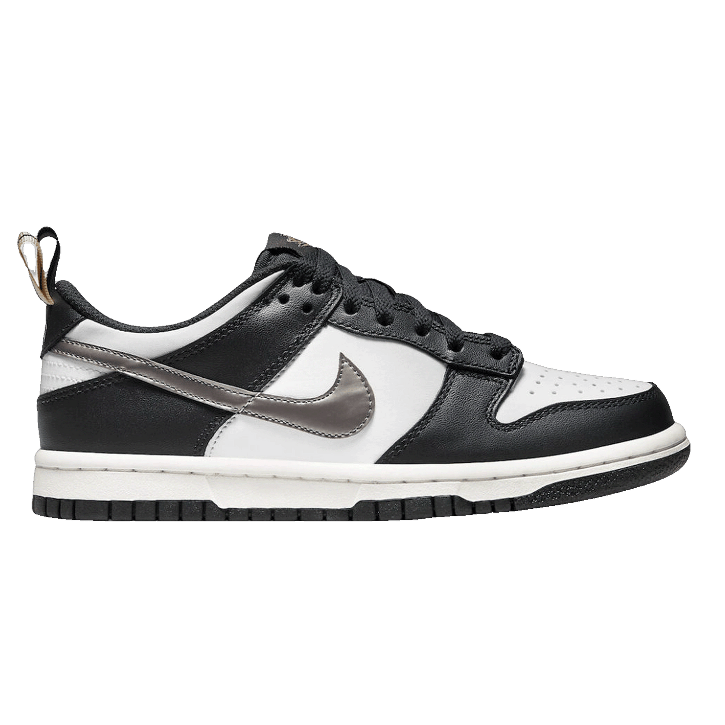 Nike Dunk Low Black White Metallic (GS) DH9764-001