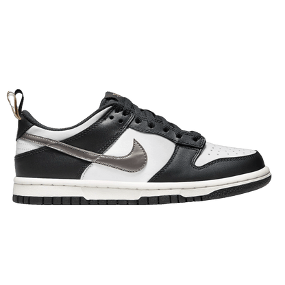 Nike Dunk Low Black White Metallic (GS) DH9764-001