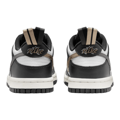 Nike Dunk Low Black White Metallic (GS) DH9764-001