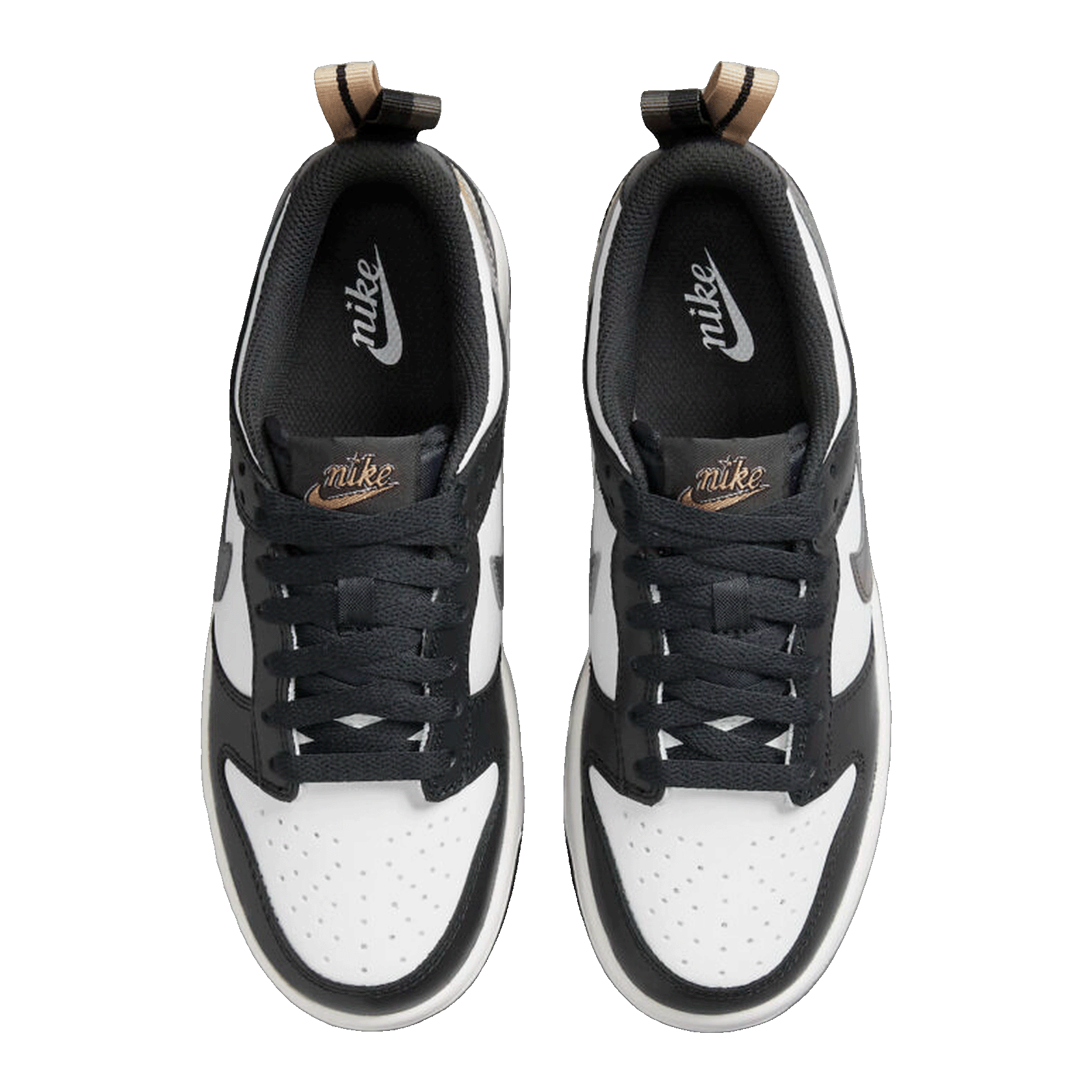 Nike Dunk Low Black White Metallic (GS) DH9764-001