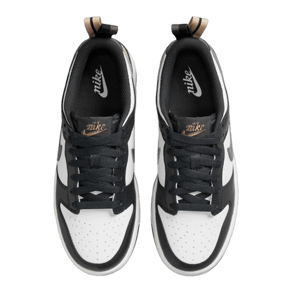 Nike Dunk Low Black White Metallic (GS) DH9764-001