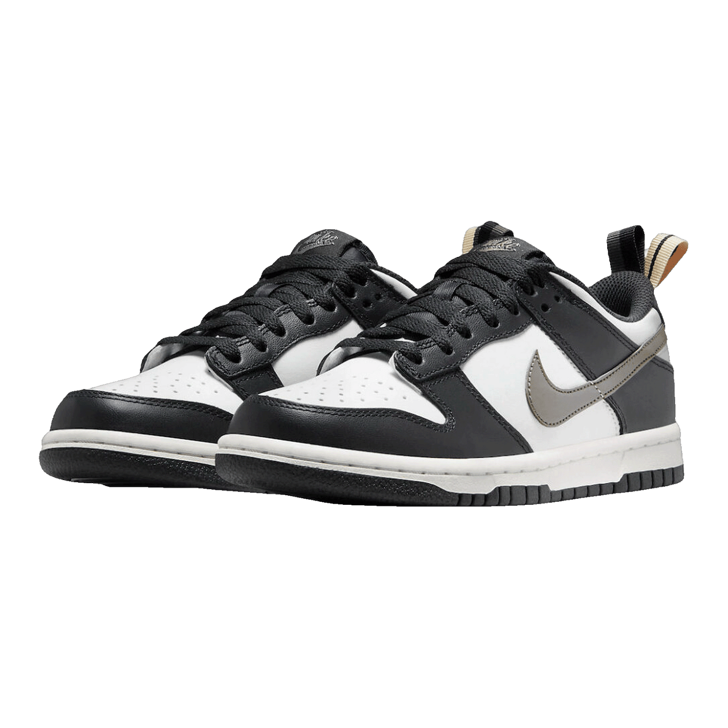 Nike Dunk Low Black White Metallic (GS) DH9764-001