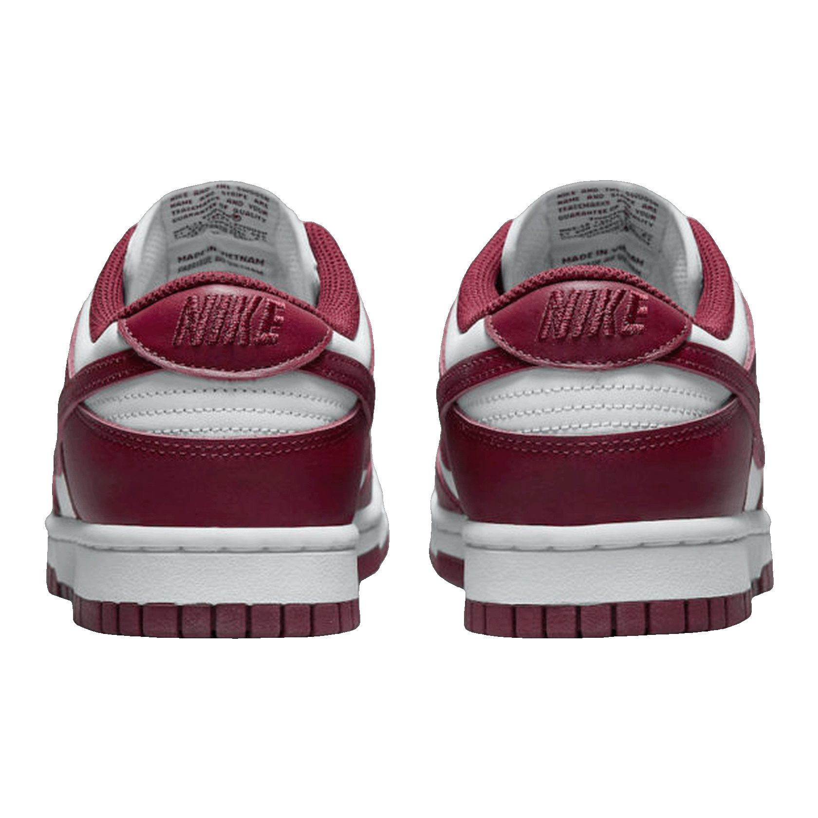 Nike Dunk Low Bordeaux (W) Back DD1503-108