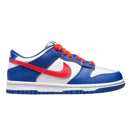 Nike Dunk Low Bright Crimson Game Royal (GS) CW1590-104