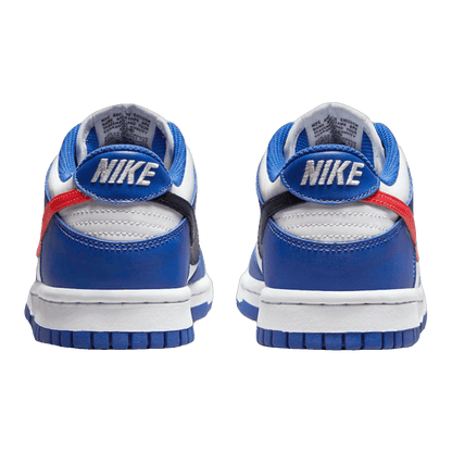 Nike Dunk Low Bright Crimson Game Royal (GS) Back CW1590-104