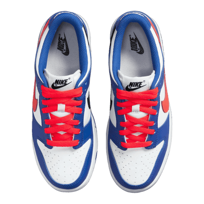 Nike Dunk Low Bright Crimson Game Royal (GS) Oben CW1590-104