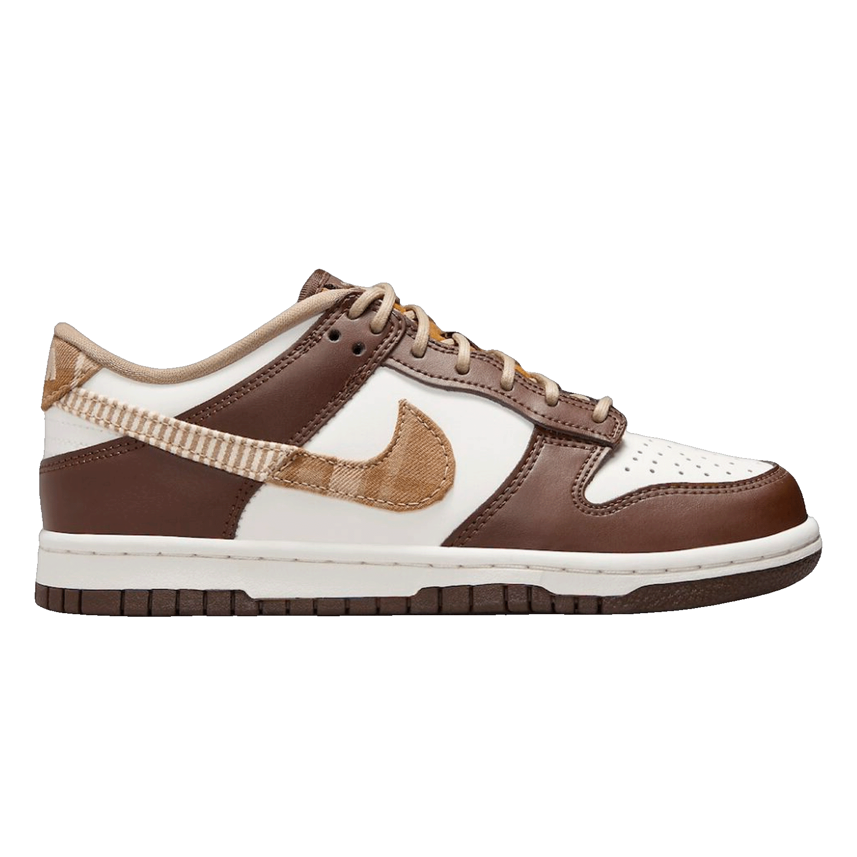 Nike Dunk Low Brown Plaid (GS) FV3653-191