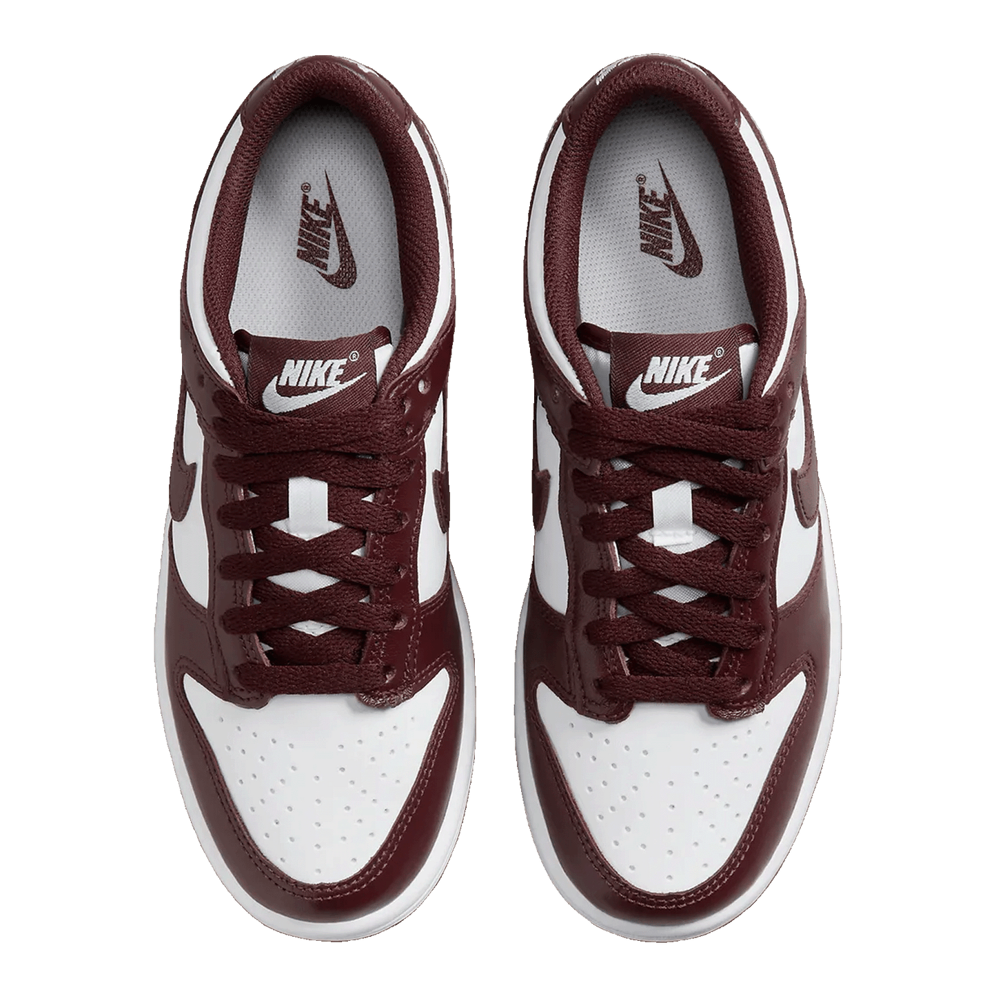 Nike Dunk Low Burgundy Crush Gum (GS) Oben HJ9282-100