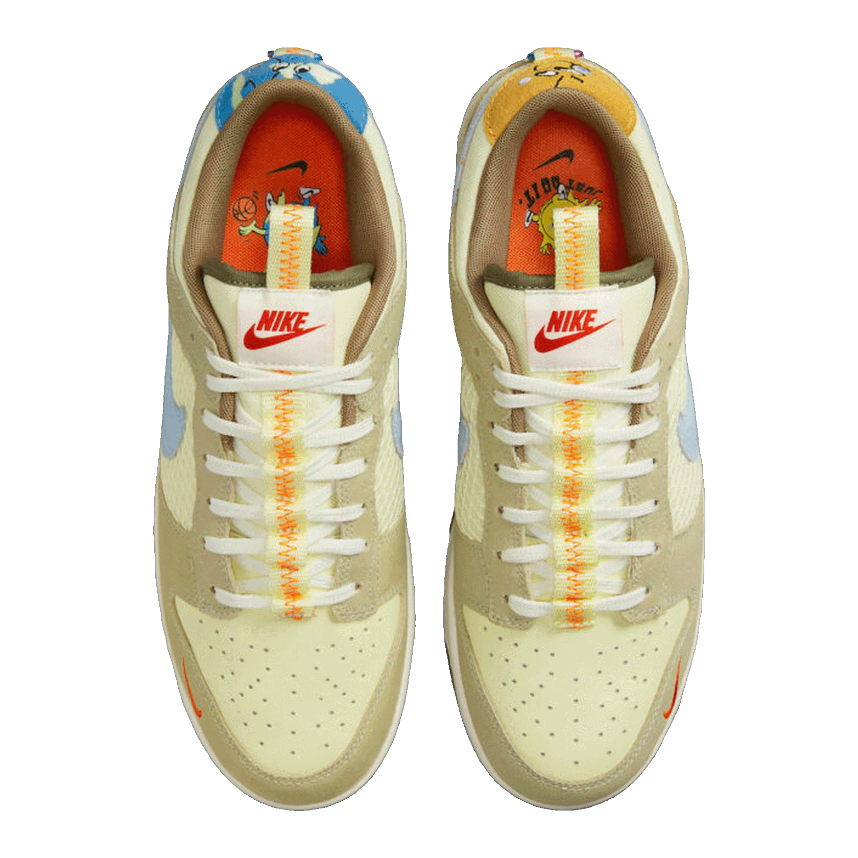Nike Dunk Low Cartoon Oben DX6038-741