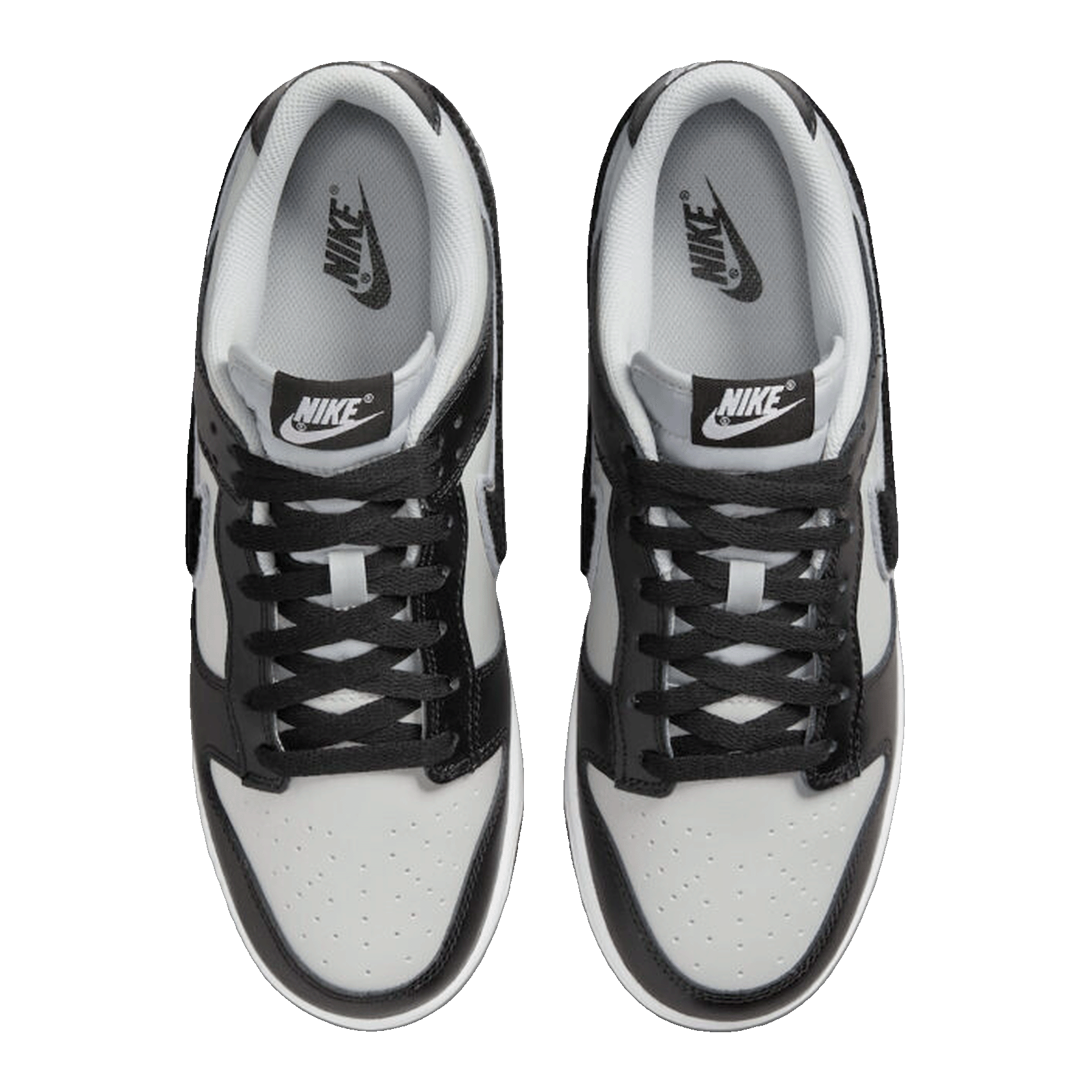 Nike Dunk Low Chenille Swoosh Black Grey DQ7683-001