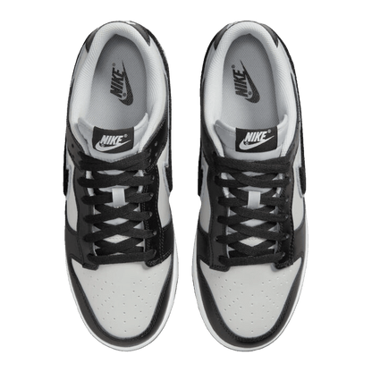 Nike Dunk Low Chenille Swoosh Black Grey DQ7683-001