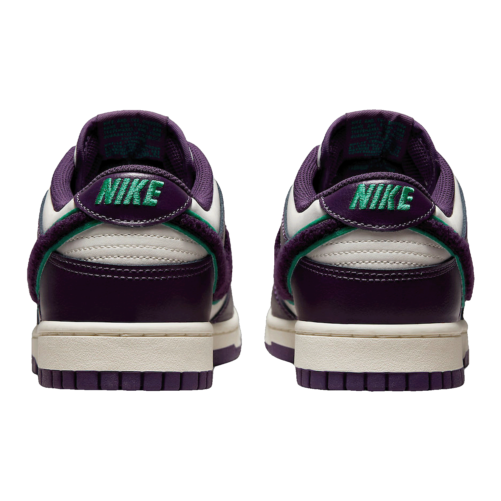 Nike Dunk Low Chenille Swoosh Sail Grand Purple DQ7683-100