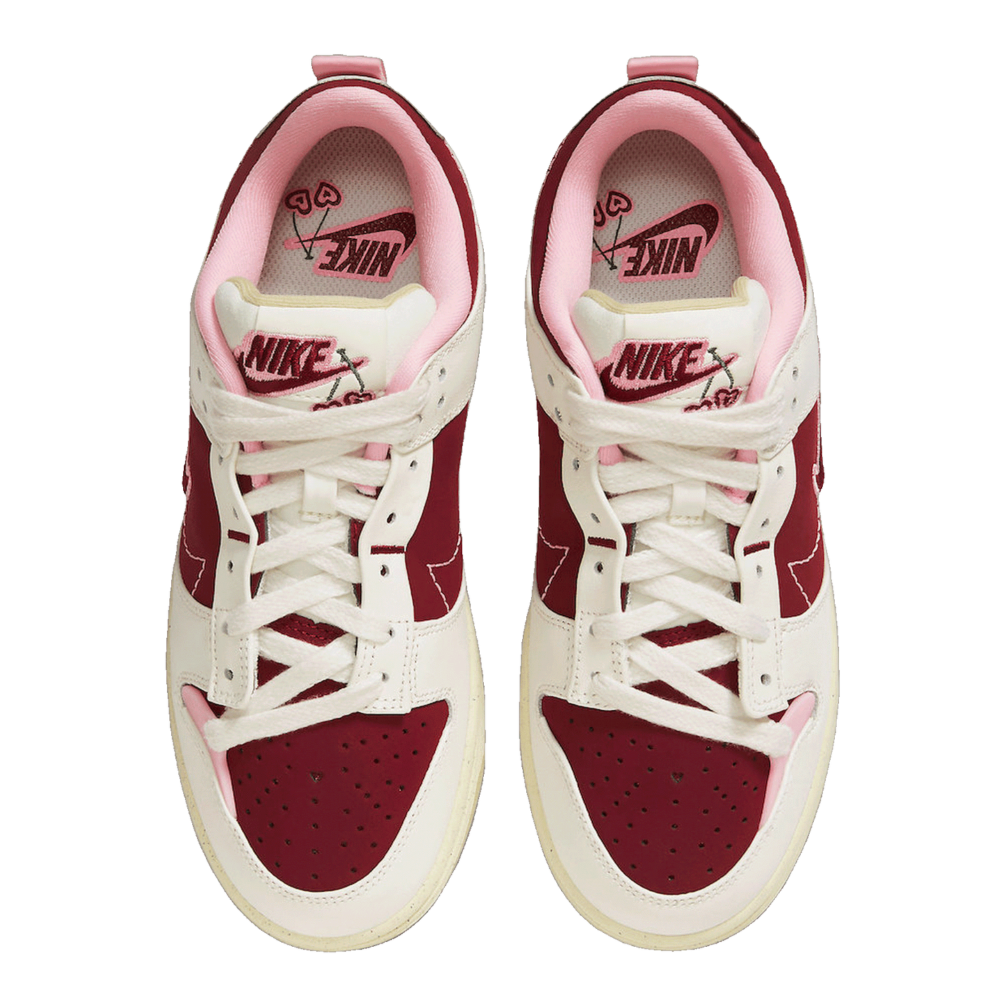 Nike Dunk Low Disrupt 2 Valentine's Day (2023) (W) Oben FD4617-667