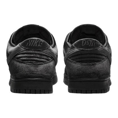 Nike Dunk Low Dover Street Market Triple Black Velvet DH2686-002