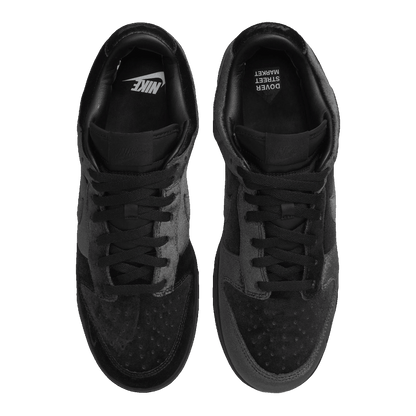 Nike Dunk Low Dover Street Market Triple Black Velvet DH2686-002