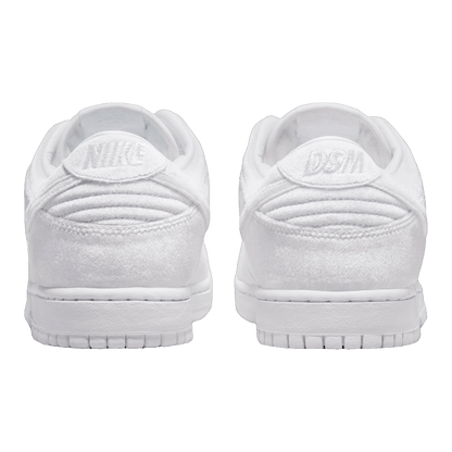 Nike Dunk Low Dover Street Market Triple White Velvet DH2686-100