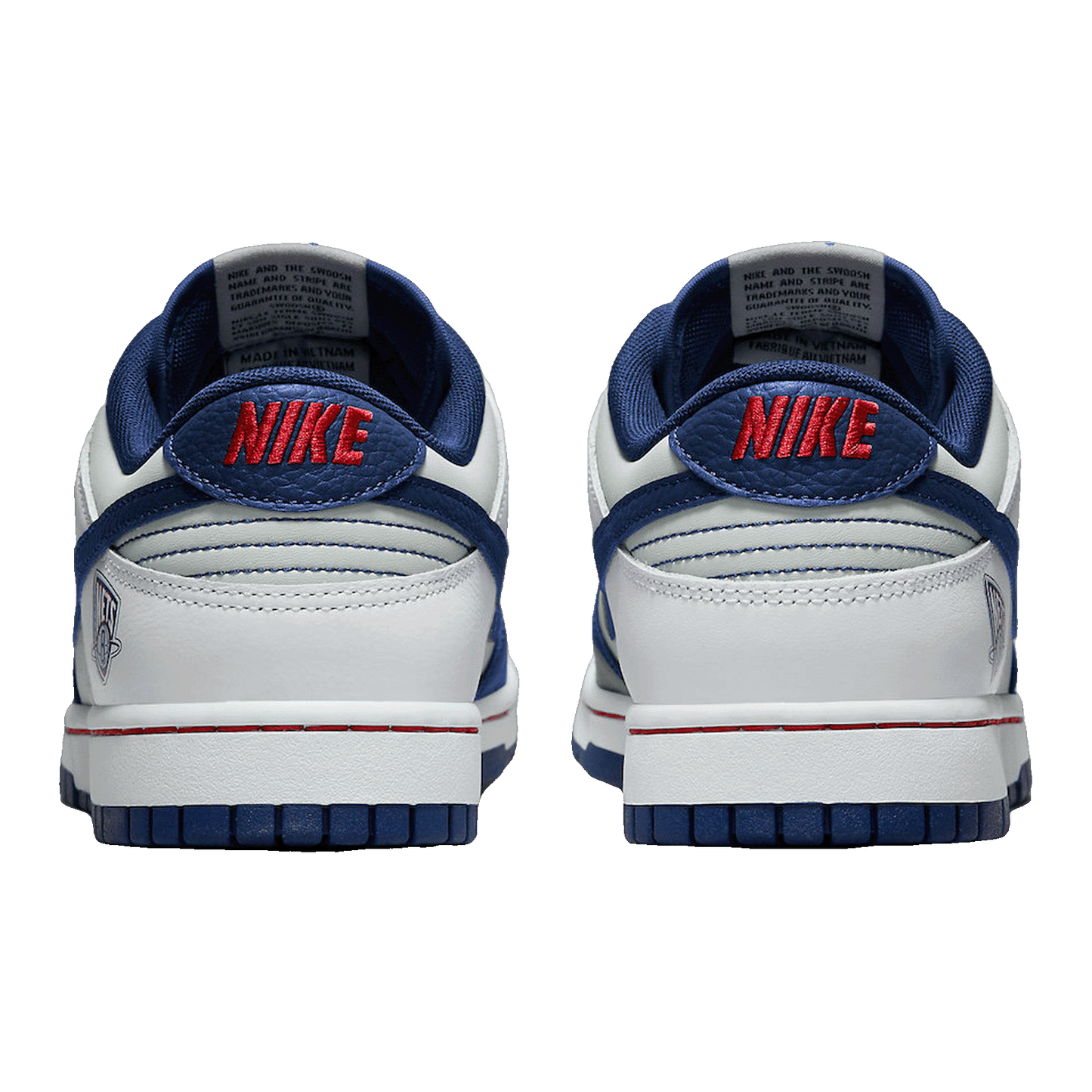 Nike Dunk Low EMB NBA 75th Anniversary Brooklyn Nets Back DD3363-001