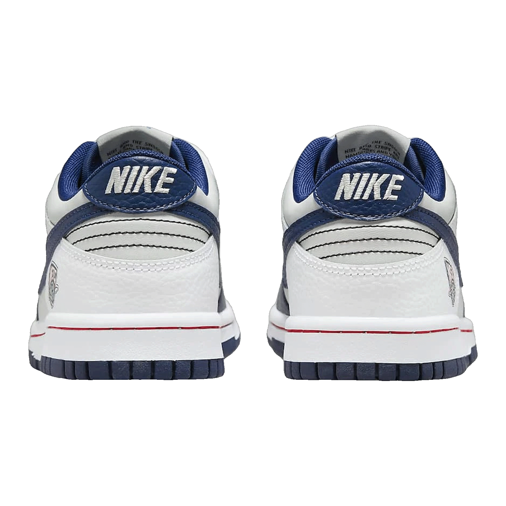 Nike Dunk Low EMB NBA 75th Anniversary Brooklyn Nets (GS) Back DO6288-001